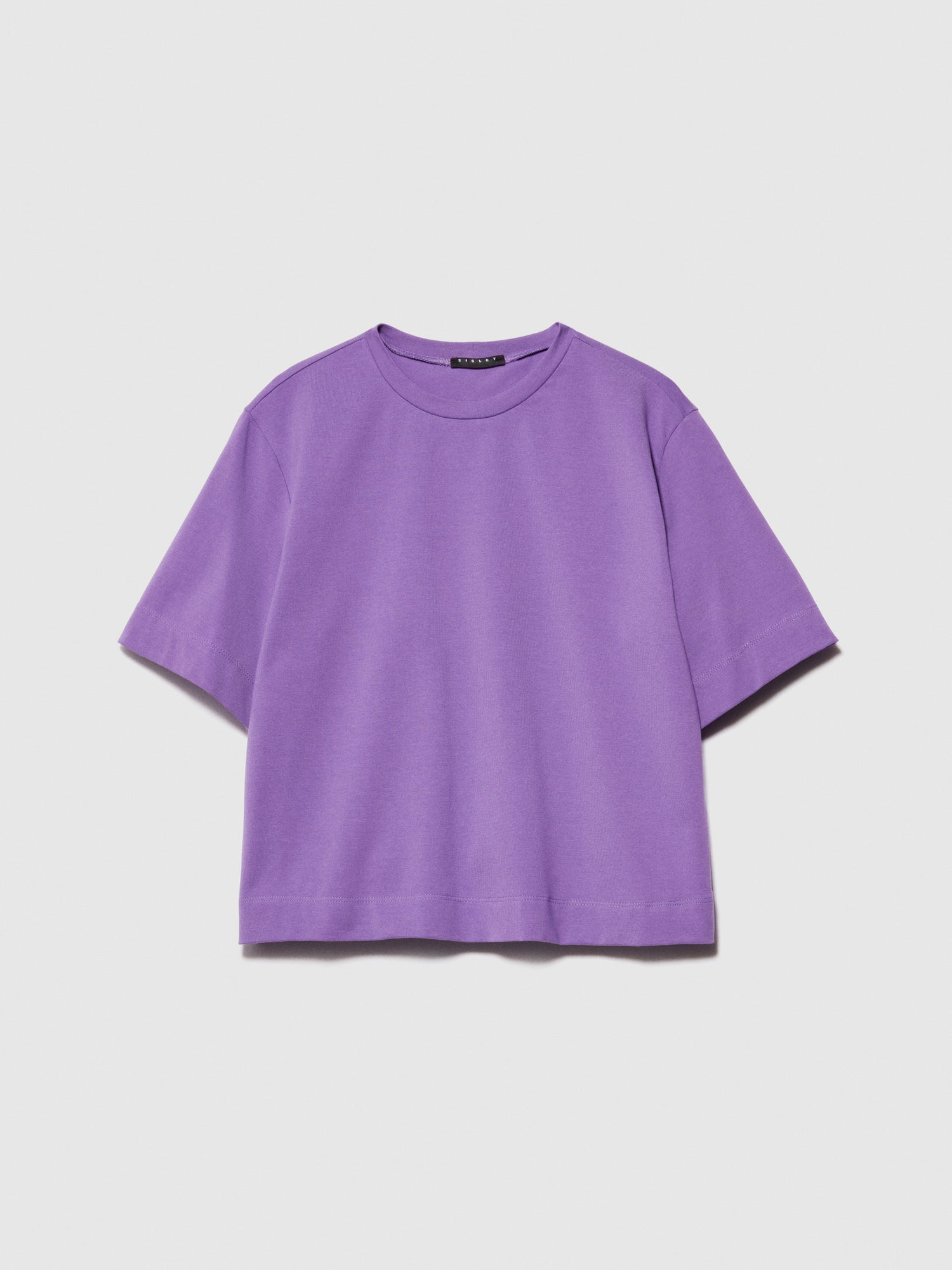 T-shirt boxy fit da donna lilla | Sisley Outlet