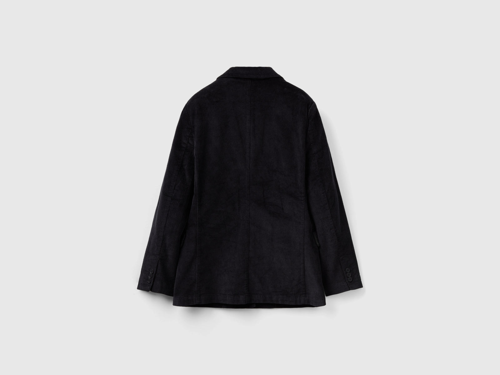 Giacca in velluto a costine da donna nero 2 | Benetton Outlet