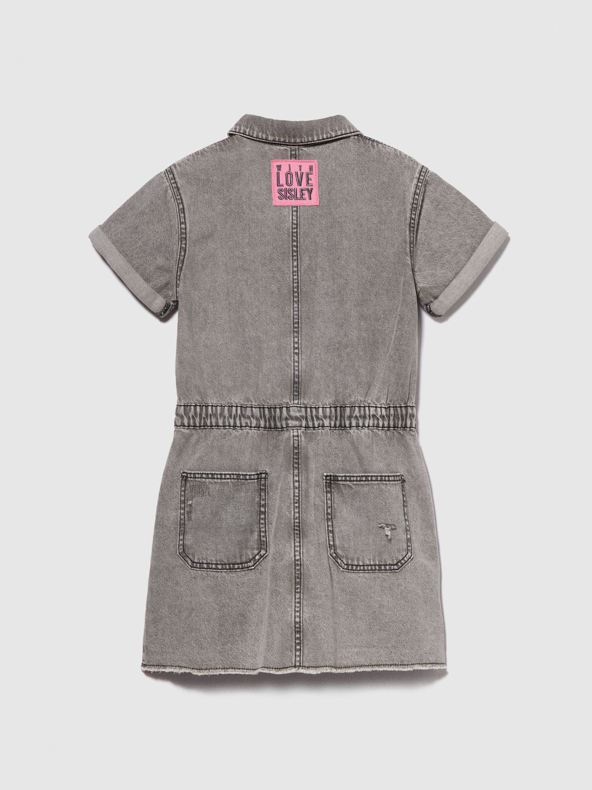 Vestito di jeans con rotture