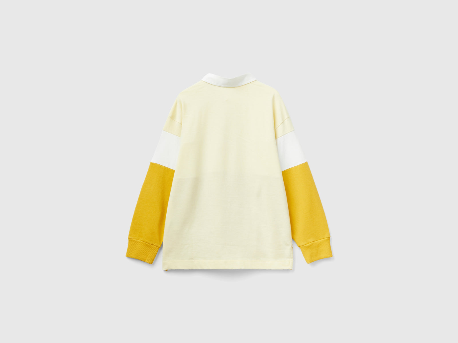 Polo regular fit da bambino giallo 2 | Benetton Outlet