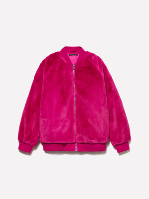 Bomber teddy con patch