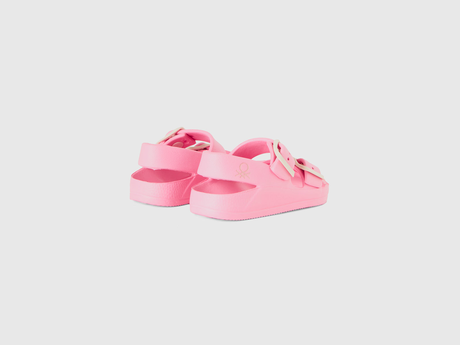 Sandali in gomma leggera da bimbo rosa 2 | Benetton Outlet