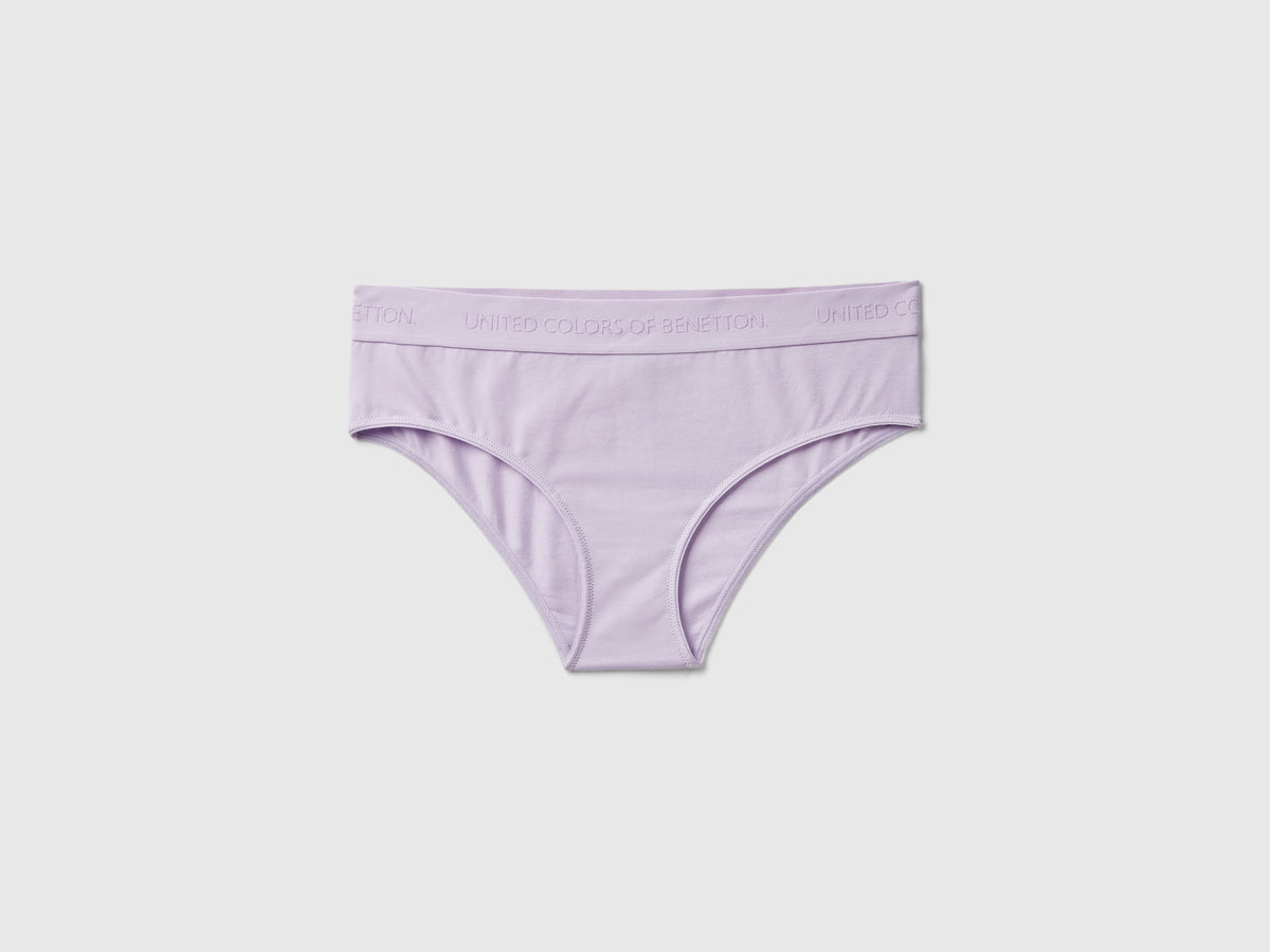 Slip fianco alto in cotone bio