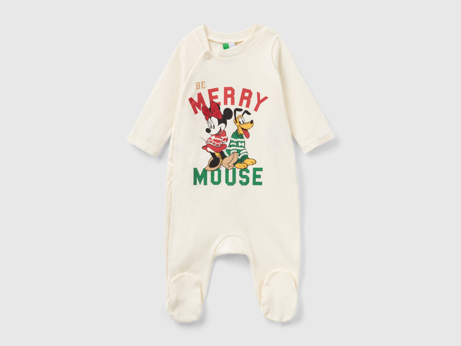 Calda tutina ©Disney da neonato bianco panna | Benetton Outlet