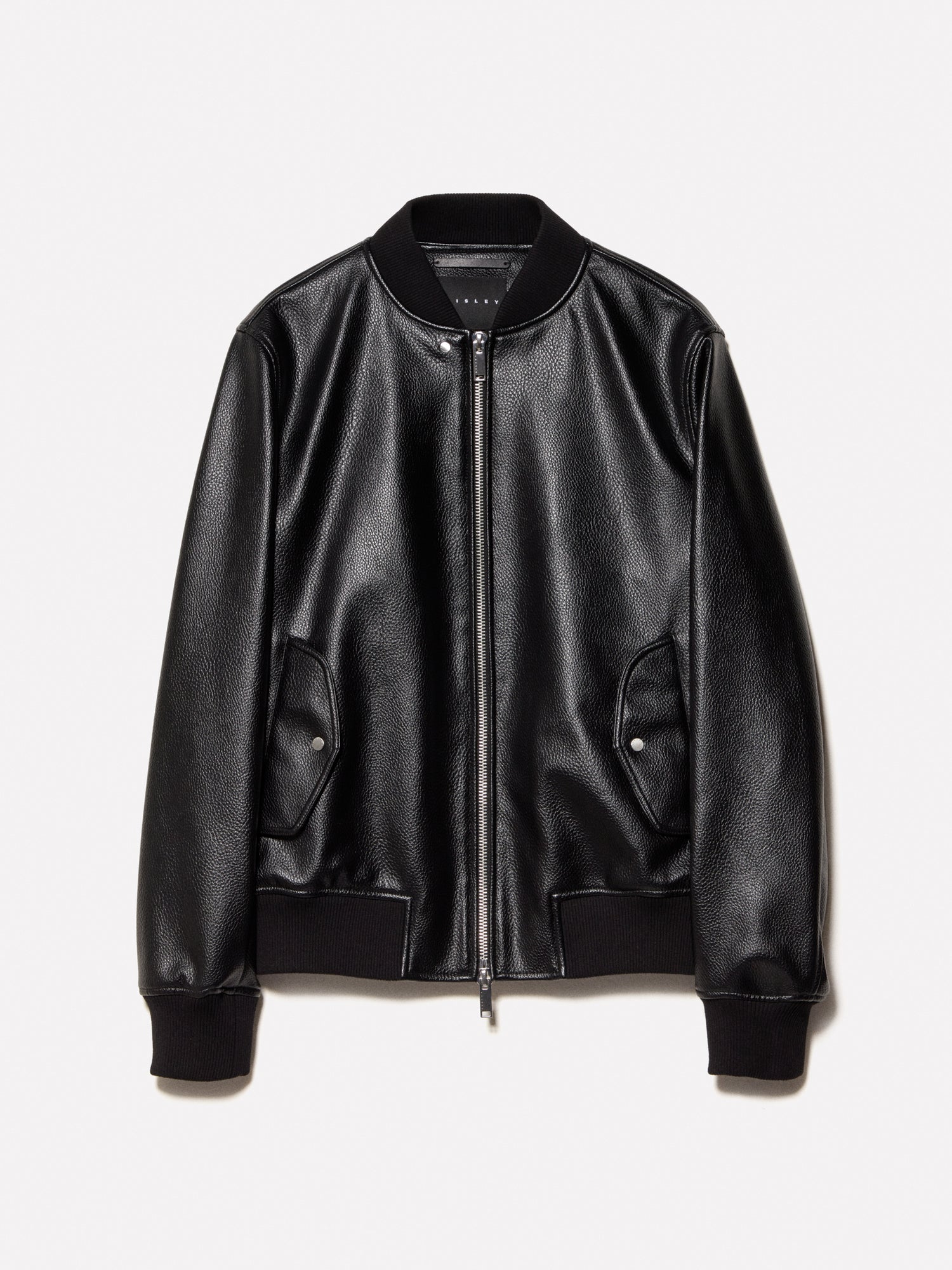 Bomber regular fit da uomo nero | Sisley Outlet