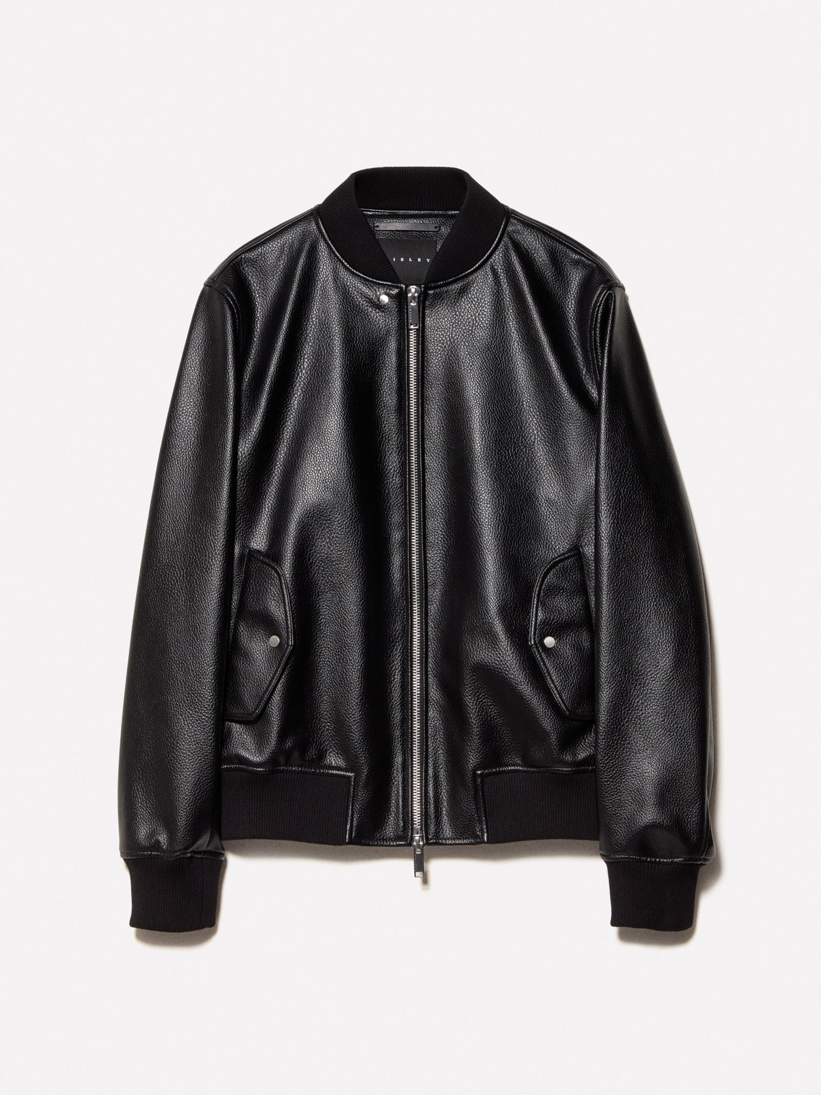 Bomber regular fit da uomo nero | Sisley Outlet