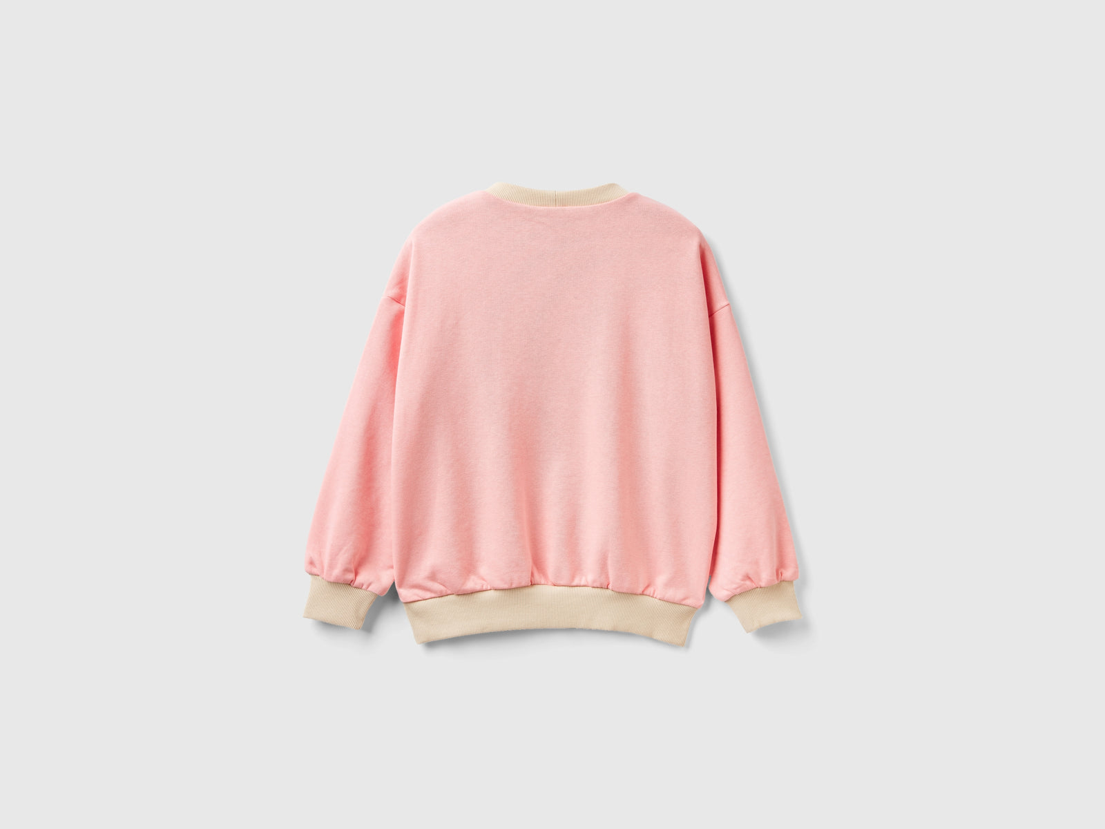 Felpa color block con stampa da bambina multi-color 2 | Benetton Outlet