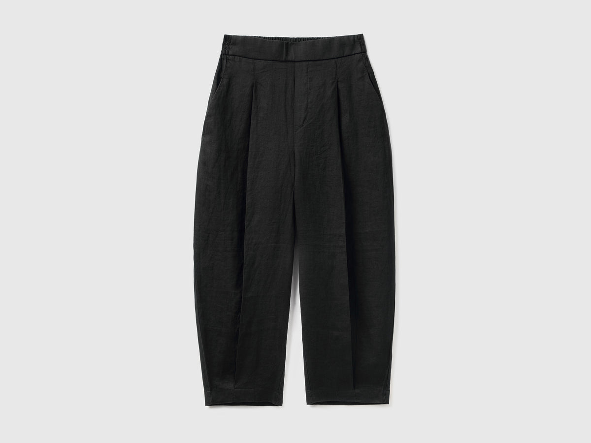 Pantaloni morbidi in puro lino
