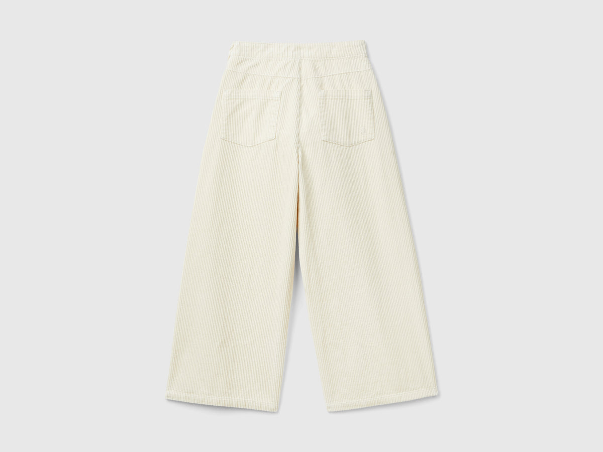 Pantaloni in velluto wide fit