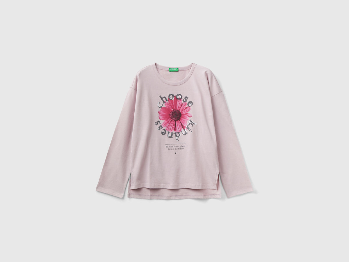 T-shirt con stampa fotografica