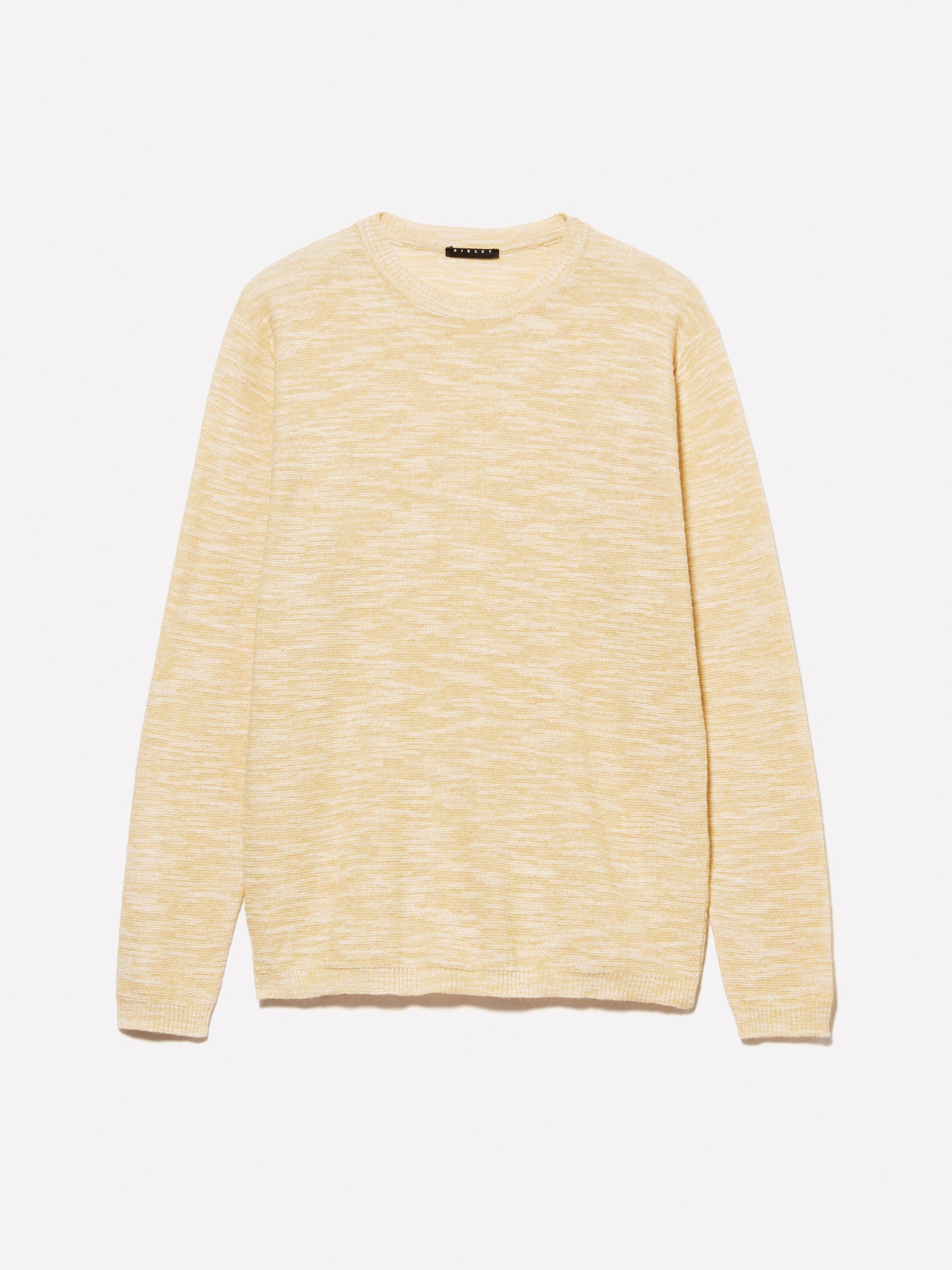 Maglia mélange da uomo giallo | Sisley Outlet