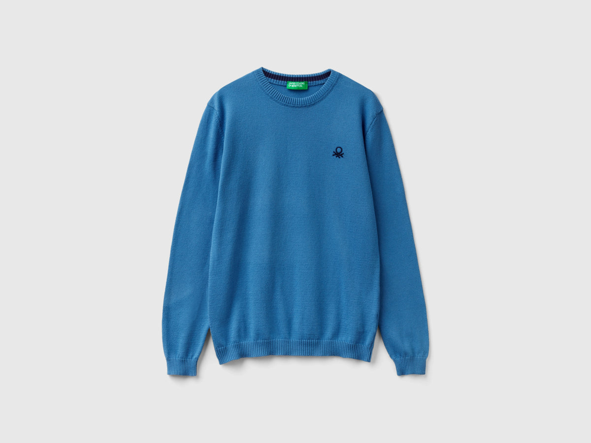 Maglia in puro cotone con logo