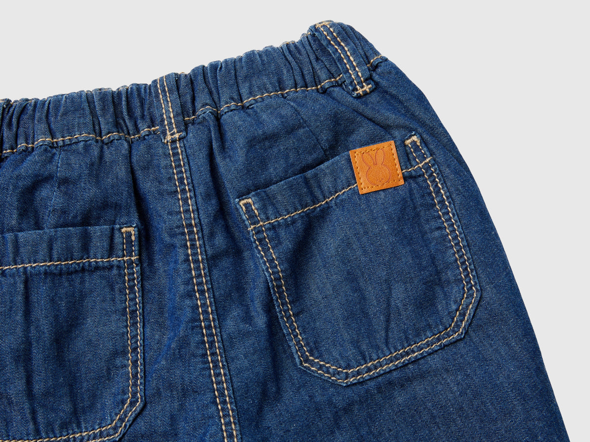 Pantaloni in chambray
