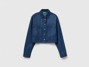 Camicia di jeans cropped