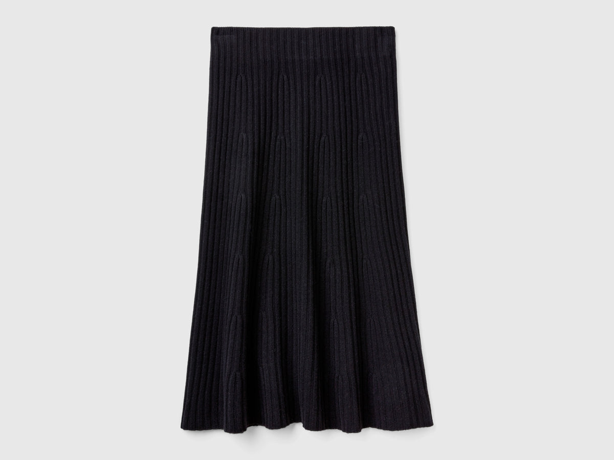 Gonna midi in maglia