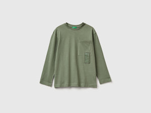 T-shirt con stampa spessorata