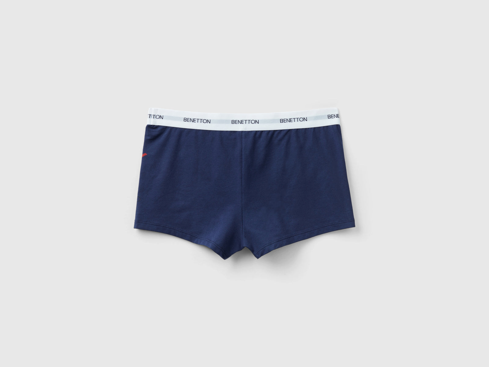 Boxer Mickey in cotone stretch da uomo blu scuro 2 | Benetton Outlet