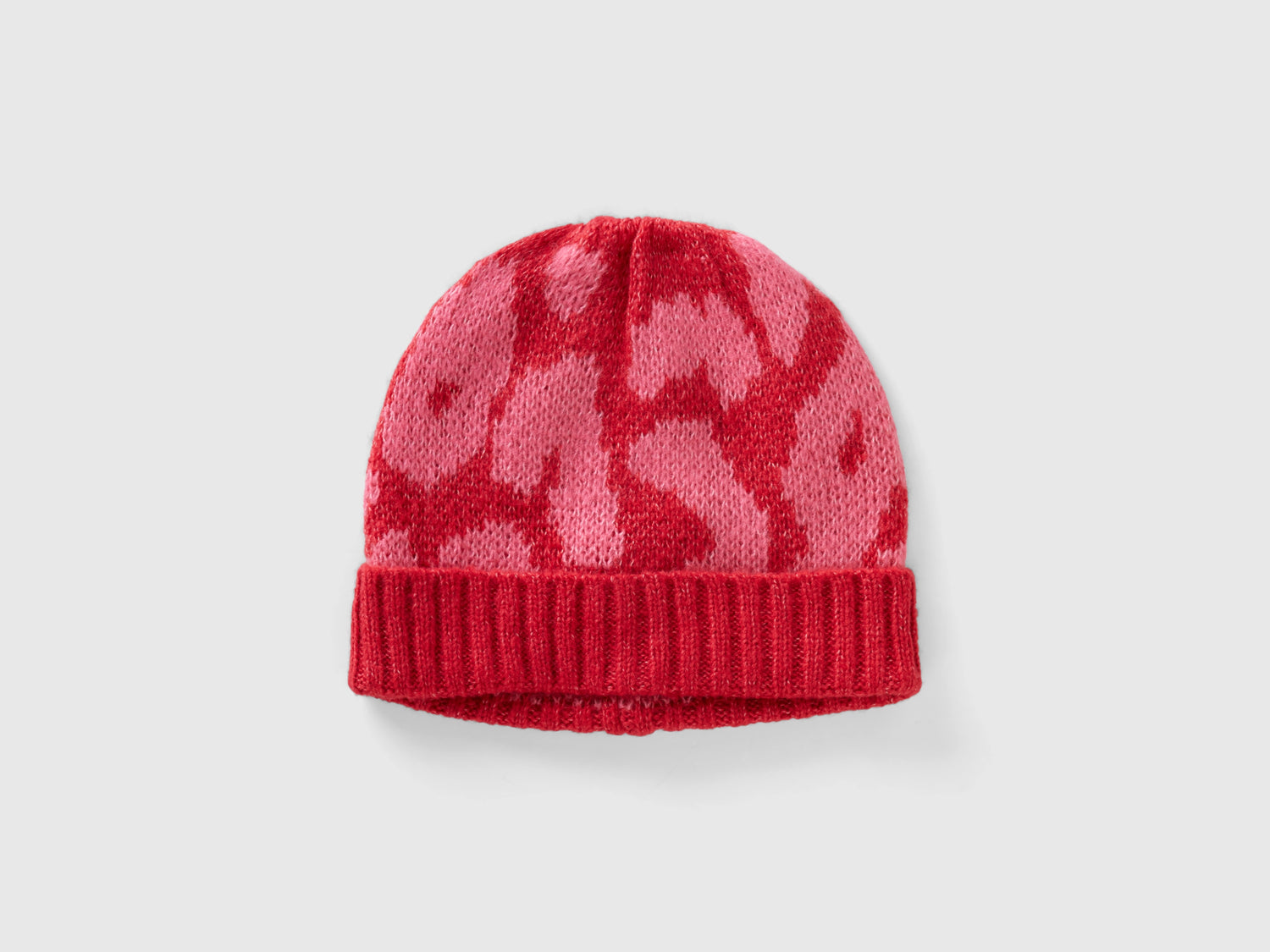 Berretto animalier in misto lana da bimba multi-color | Benetton Outlet