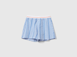 Gonna pantalone a righe