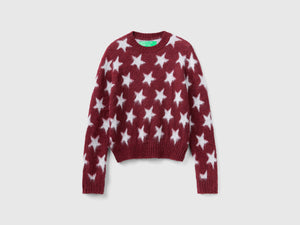 Calda maglia con stelle