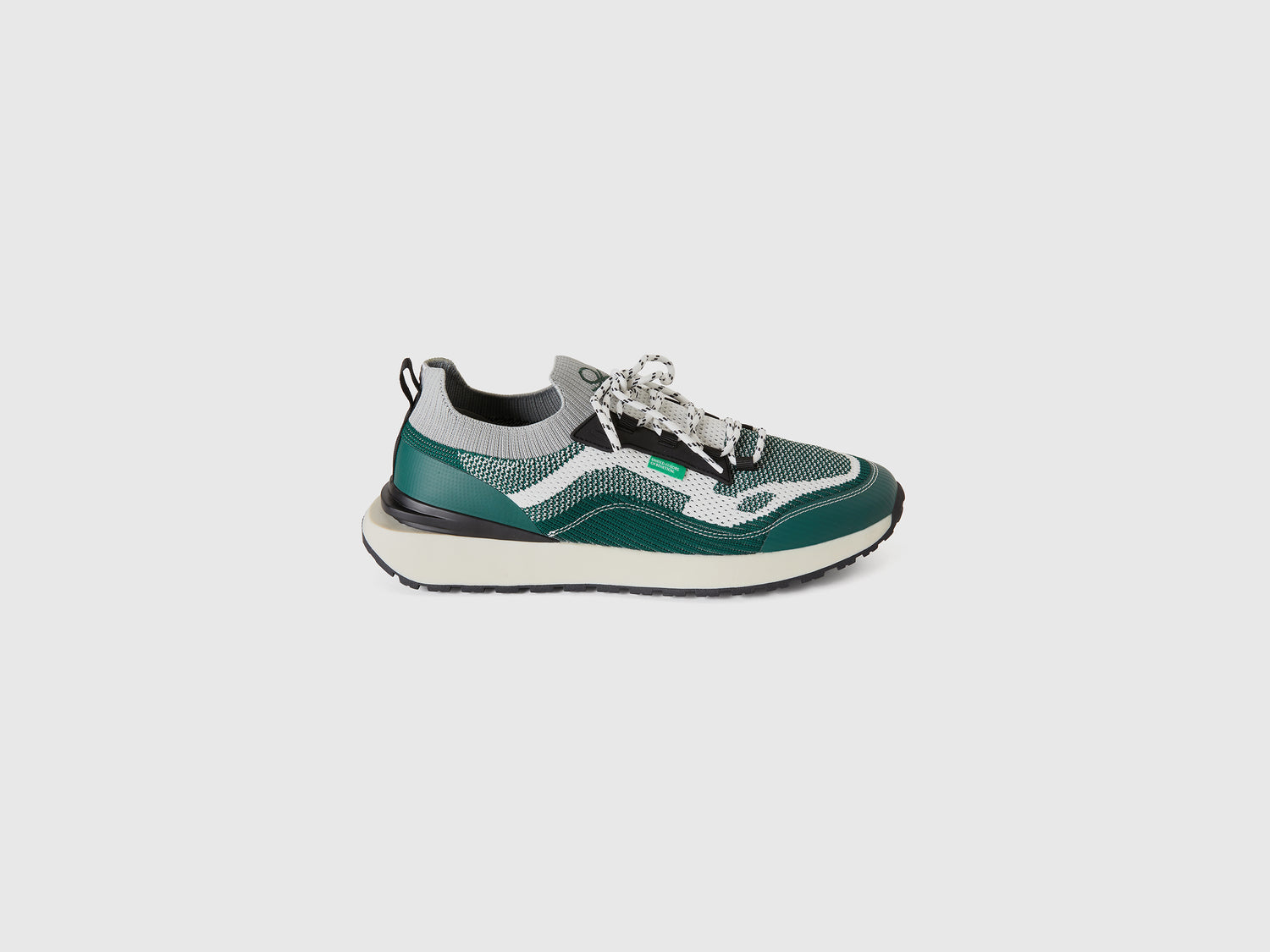 Sneakers basse da uomo verde scuro | Benetton Outlet