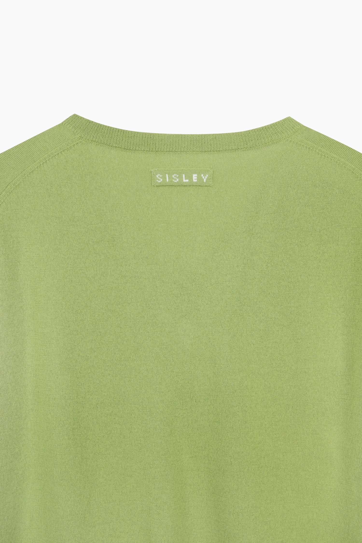 Maglia 100% lana con scollo a V da donna lime 4 | Sisley Outlet