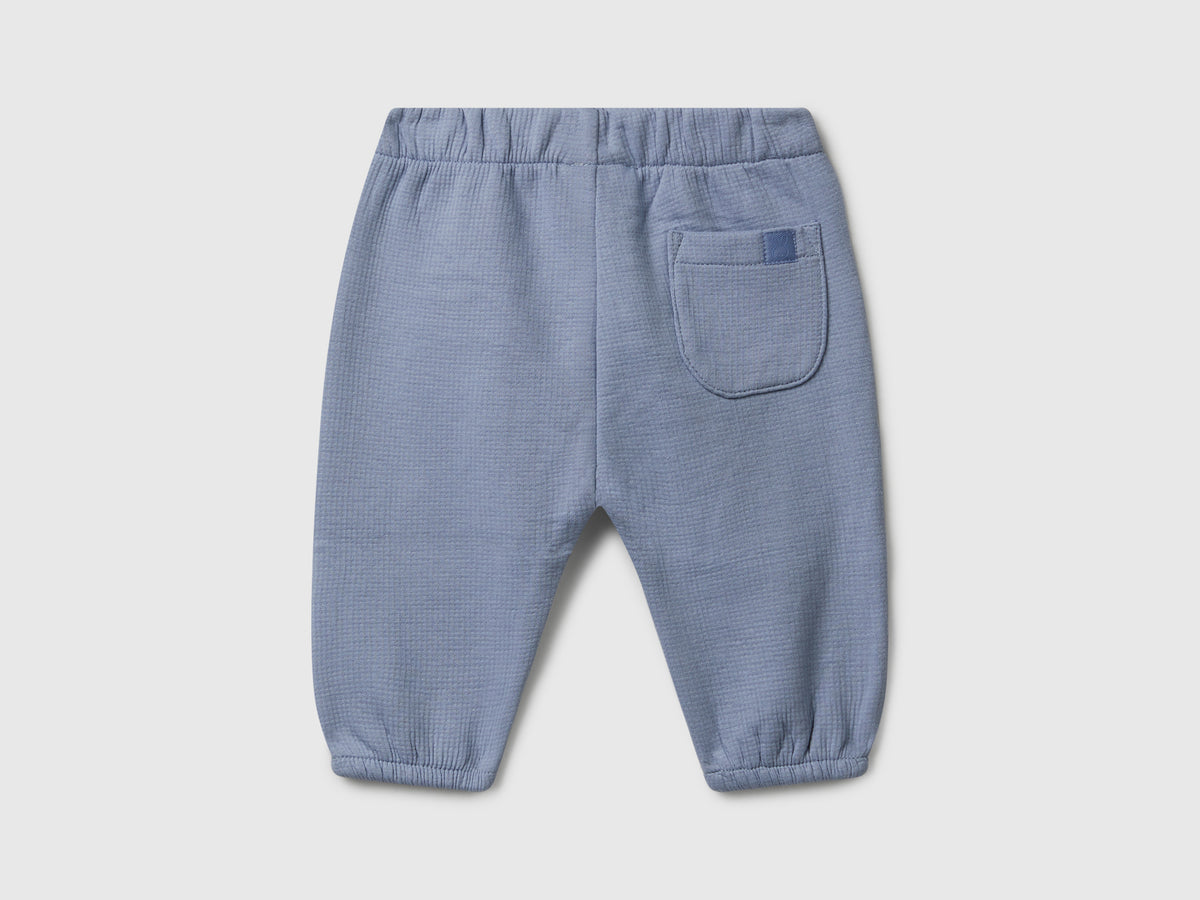 Pantaloni in cotone con patch