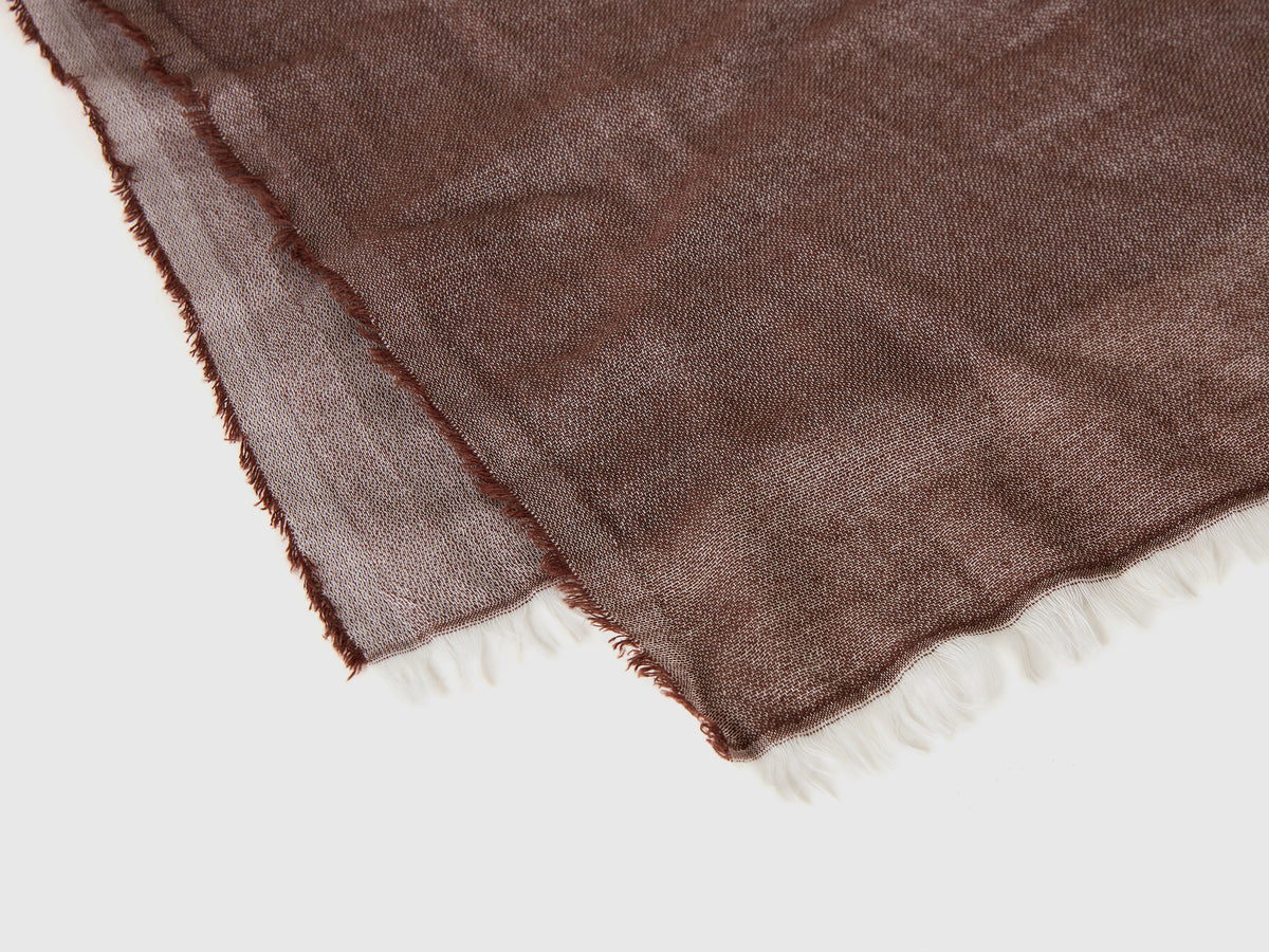 Sciarpa in misto cotone riciclato