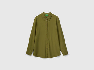 Camicia regular fit in viscosa