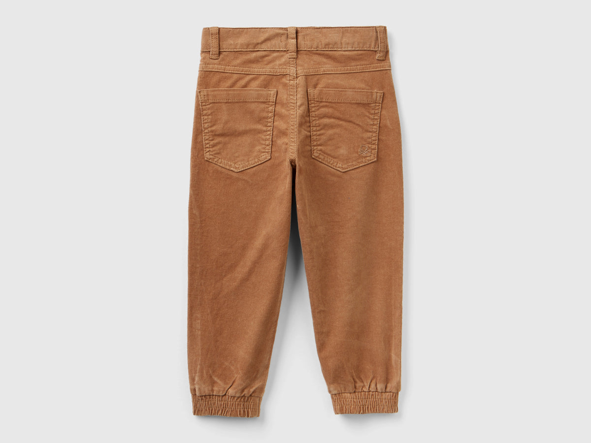 Pantaloni in velluto stretch