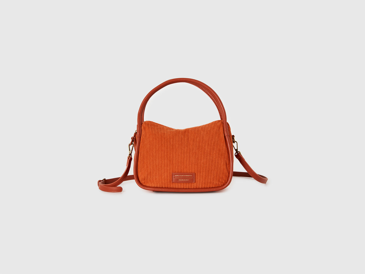 Borsa a spalla in velluto
