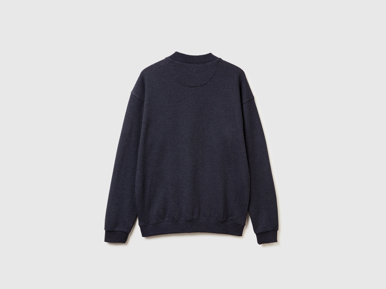 Cardigan in felpa relaxed fit da uomo grigio scuro 2 | Benetton Outlet