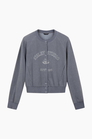 Felpa effetto bomber "Sisley Studio"