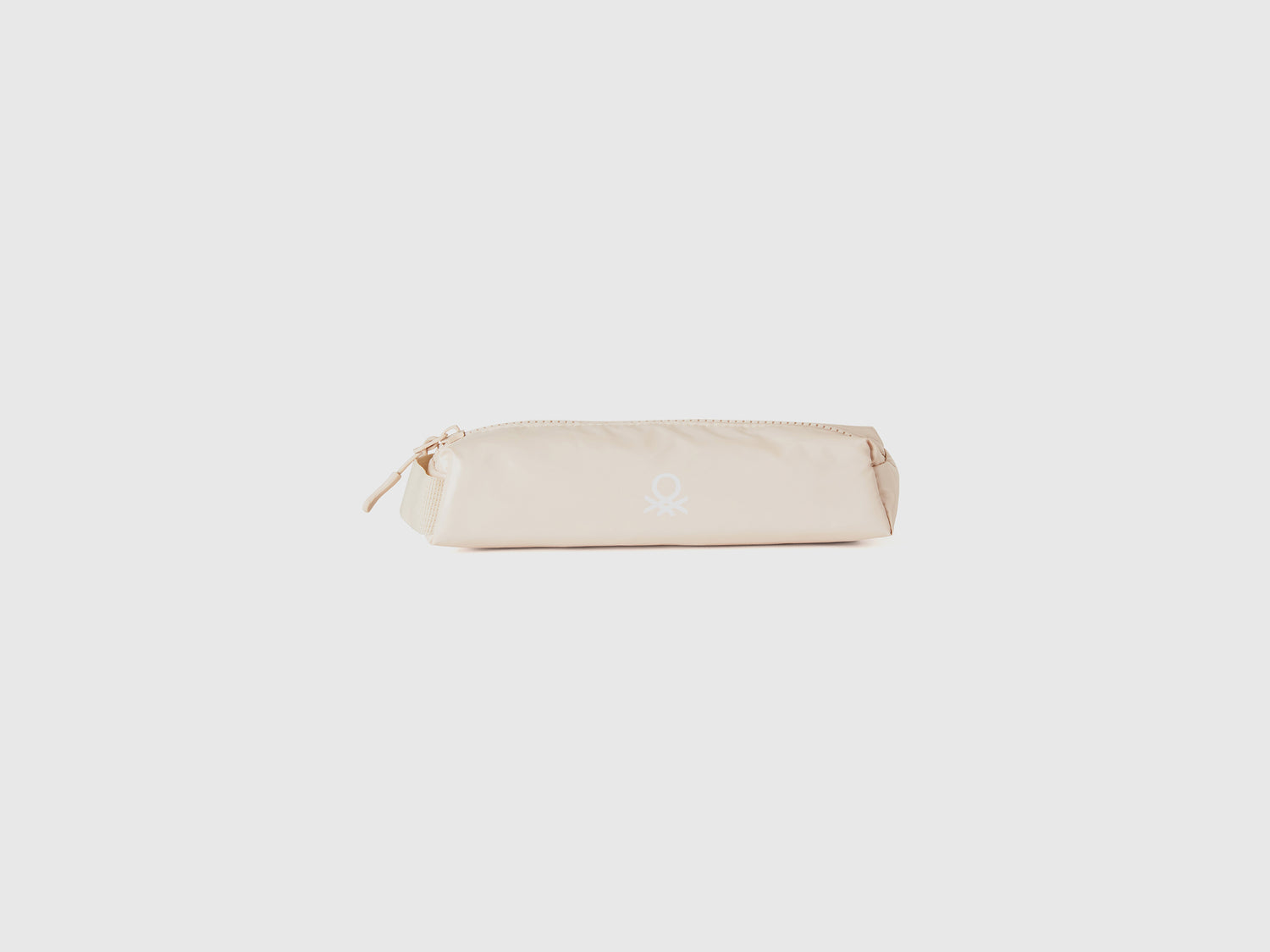 Pencil case with logo da uomo beige | Multimarchio Outlet