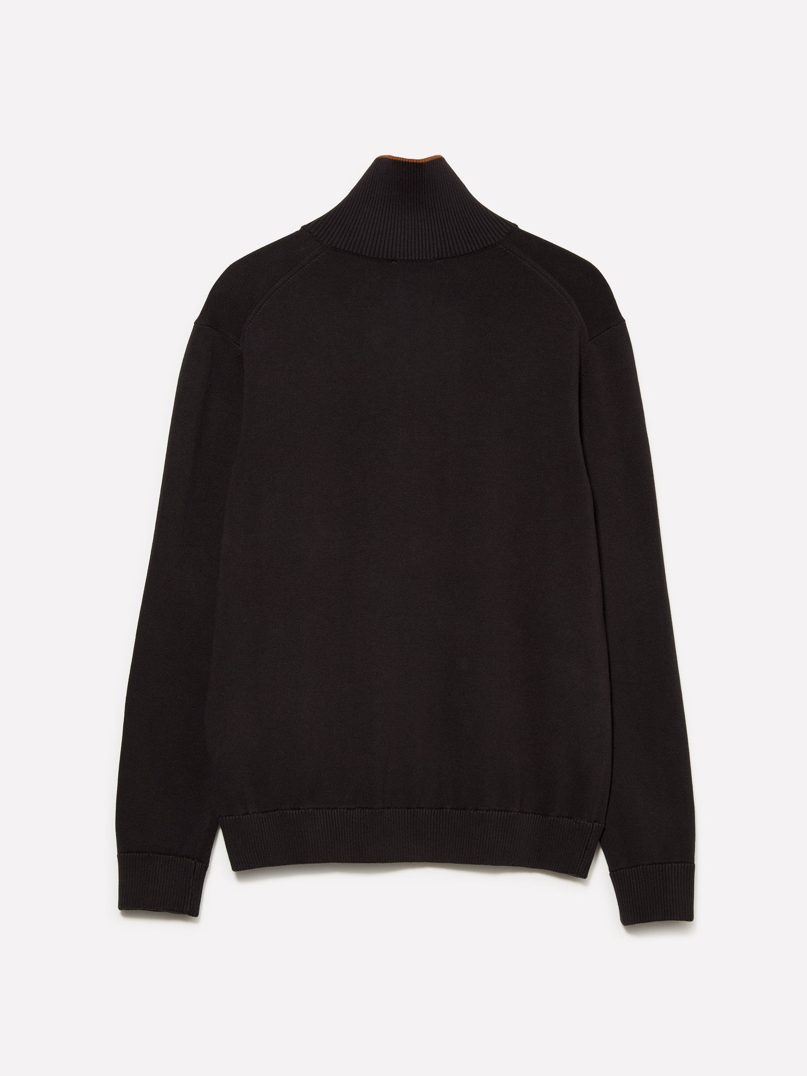 Maglia con zip da uomo nero 2 | Sisley Outlet