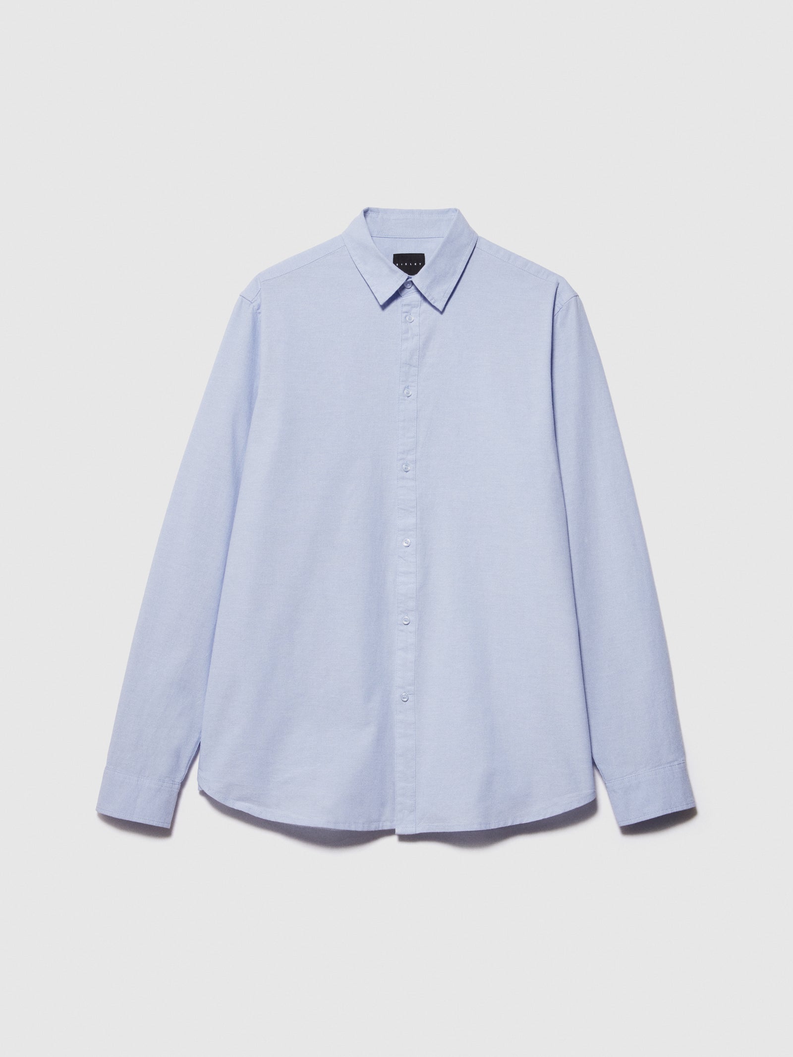 Camicia Oxford da uomo azzurro | Sisley Outlet