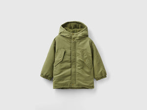 Parka imbottito con tasche