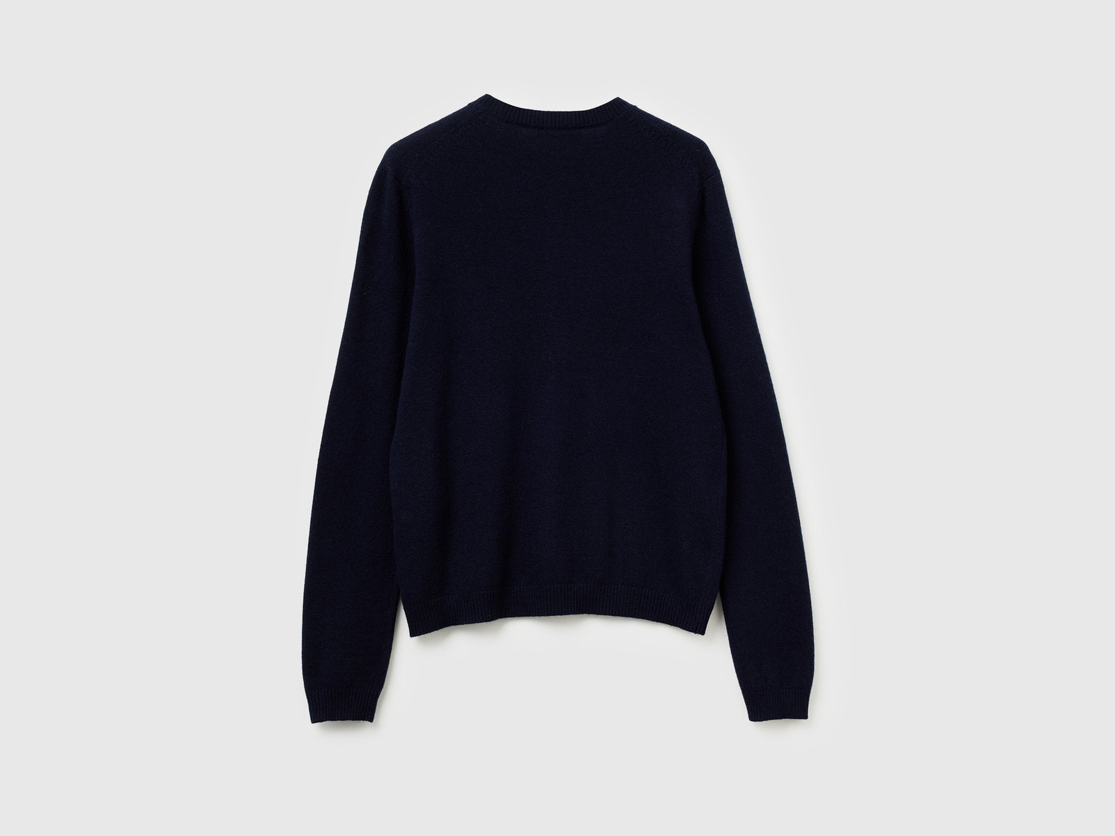 Cardigan in misto lana e cashmere da donna blu scuro 2 | Benetton Outlet