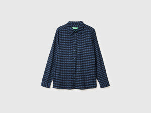 Camicia fantasia in viscosa