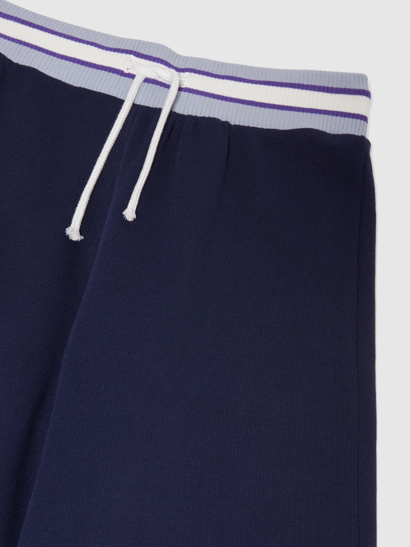 Pantaloni palazzo in felpa da bambina blu scuro 2 | Sisley young Outlet