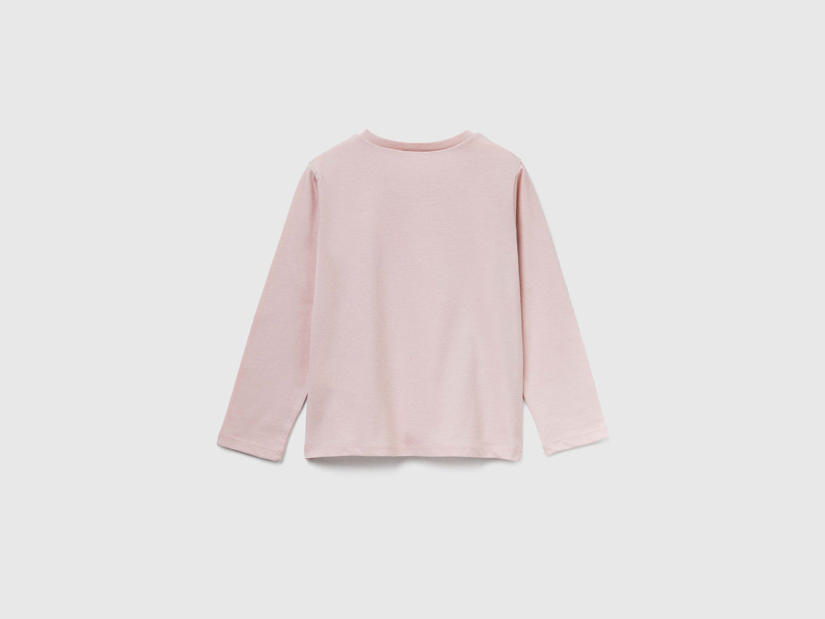 Maglietta regular fit con stampa