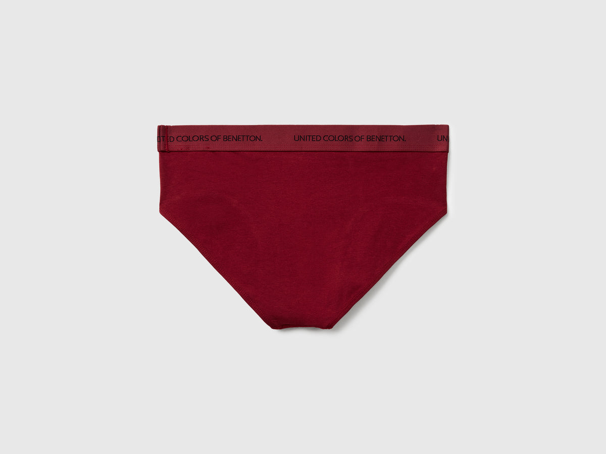 Slip in cotone elasticizzato