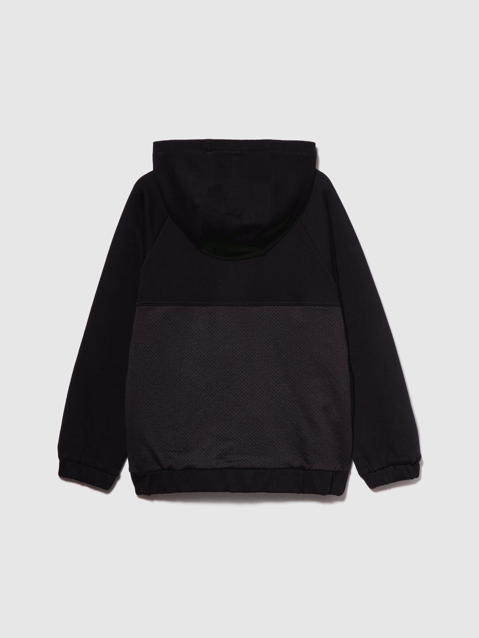 Felpa sporty con logo da bambino nero 2 | Sisley young Outlet