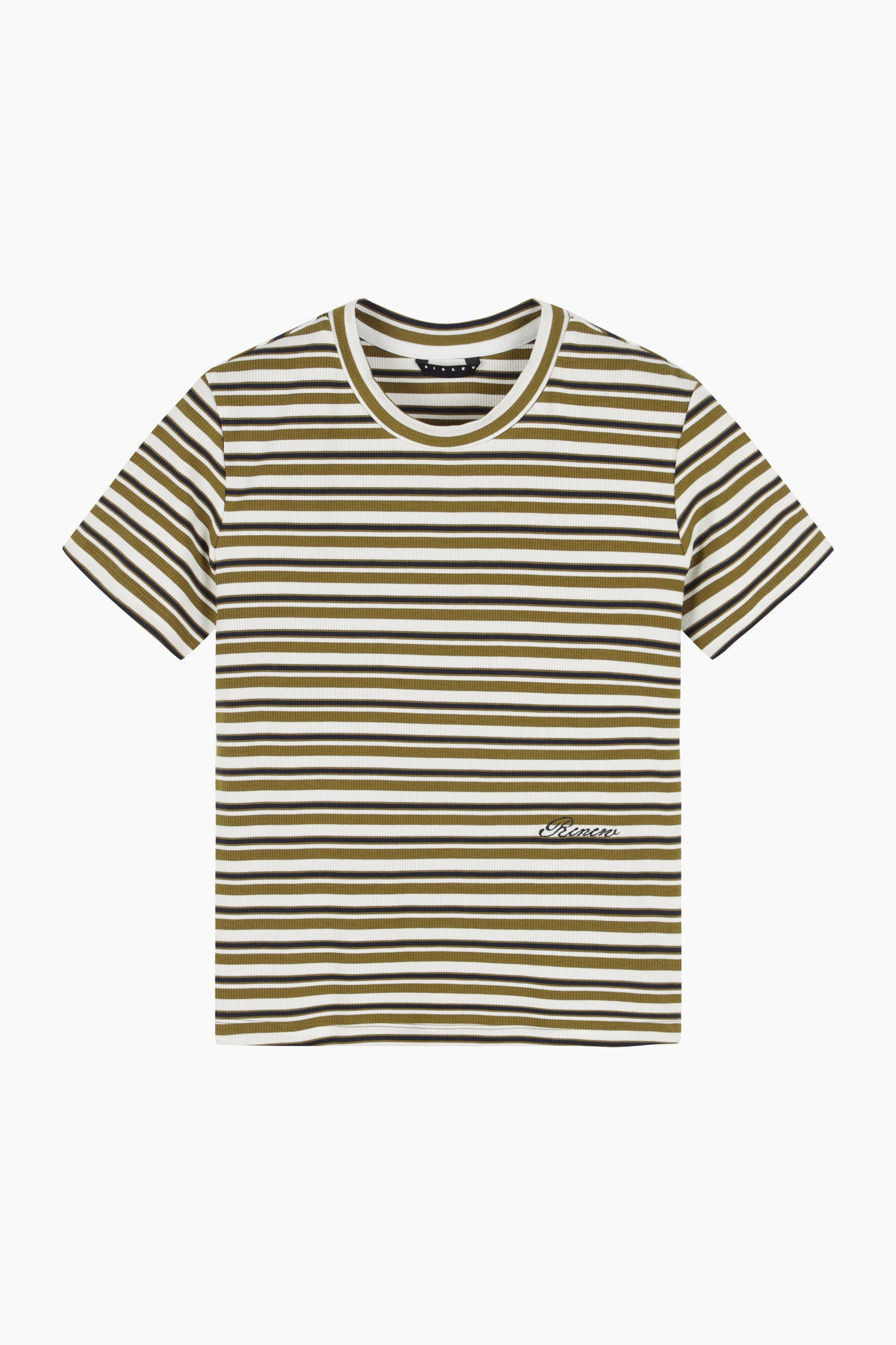 T-shirt a righe da donna beige | Sisley Outlet