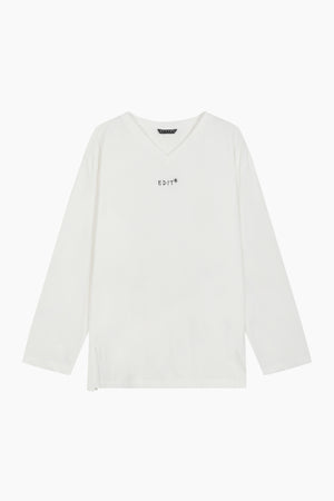 T-shirt con stampa lettering