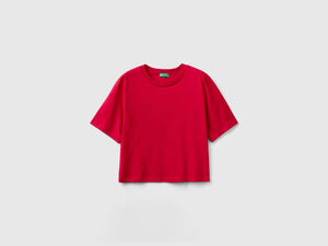 T-shirt boxy fit 100% cotone