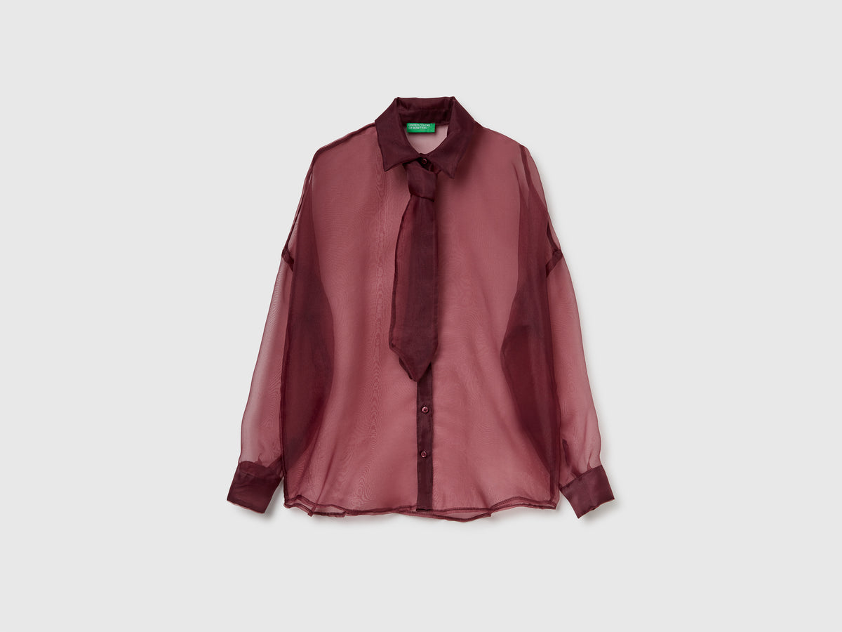Camicia in organza