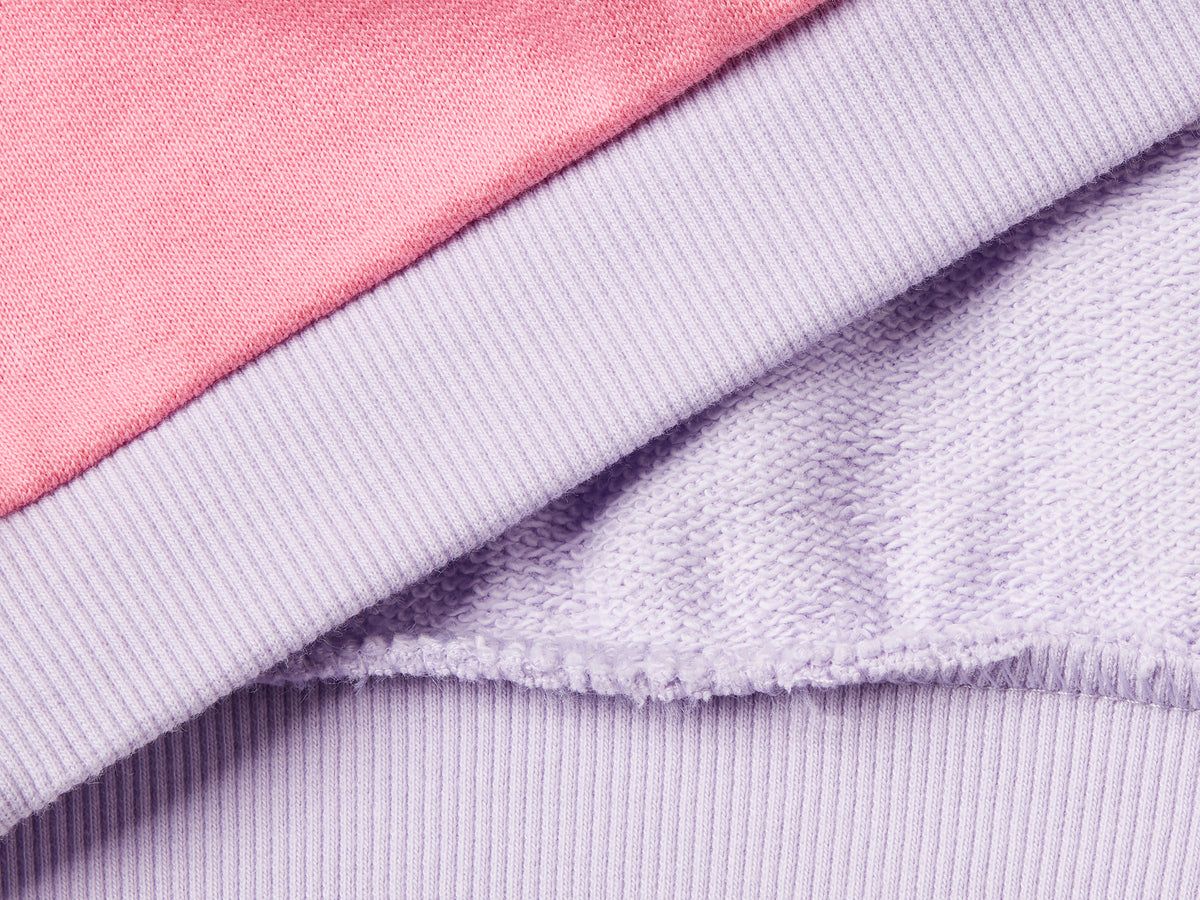 Felpa 100% cotone bio con logo