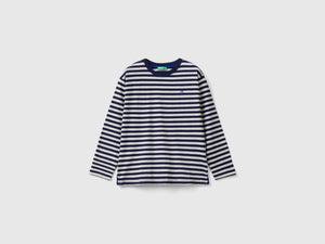 T-shirt a righe 100% cotone