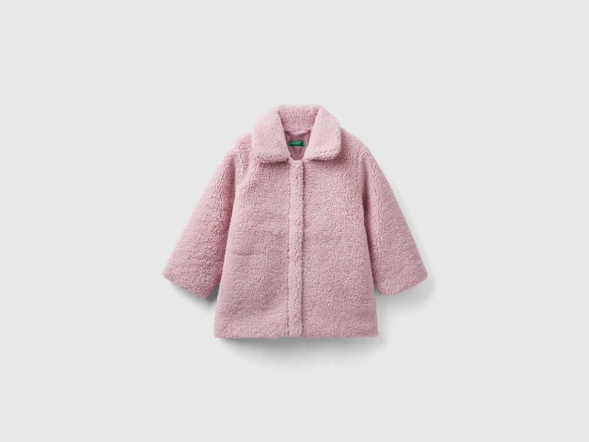 Cappotto in pelliccetta sintetica